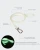 Fluorescencyjna smycz dla psa PAIKKA Glow Leash, świecąca w ciemności, nagrodzona za design, z ergonomicznym uchwytem i blokowanym karabińczykiem twist-lock. Infografika