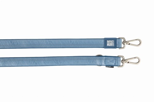 smycz wielofunkcyjna dla psa, Max &amp; Molly Matrix 2.0, regulowana smycz, smycz 7w1, smycz z neoprenem, odblaskowa smycz dla psa, obrotowe karabińczyki, smycz na ramię i biodra,  kolor niebieski