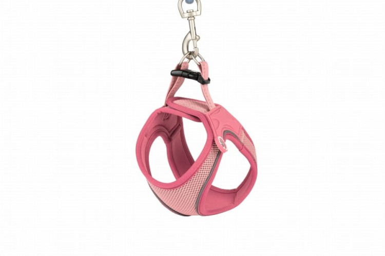 Uprząż dla psa Max &amp; Molly Air Vest Matrix 2.0, lekka siateczka mesh i neopren, odblaskowe lamówki, dwa D-ringi, zintegrowany identyfikator GOTCHA! Smart ID z kodem QR i lokalizacją GPS, kolor różowy