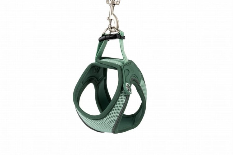 MATRIX 2.0 JADE_SKU_Air Vest (3).jpguprząż dla psa, szelki Max &amp; Molly Air Vest, uprząż z neoprenem, szelki z GOTCHA! ID, szelki z kodem QR, Air Vest Matrix 2.0, odblaskowe szelki dla psa, bezpieczne szelki dla małego psa, kolor zielony