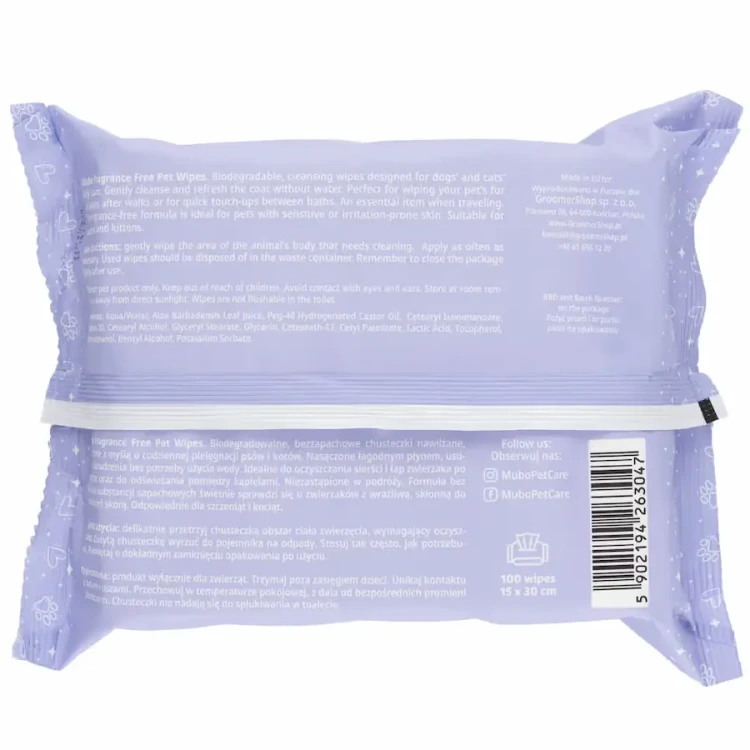 Mubo Fragrance Free Pet Wipes 2.webp