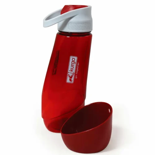 Kurgo Gourd Water Bottle 750ml &amp; Bowl 2.webp