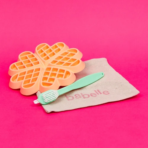 babelle lickmat scrubber szczoteczka zielona 3.webp