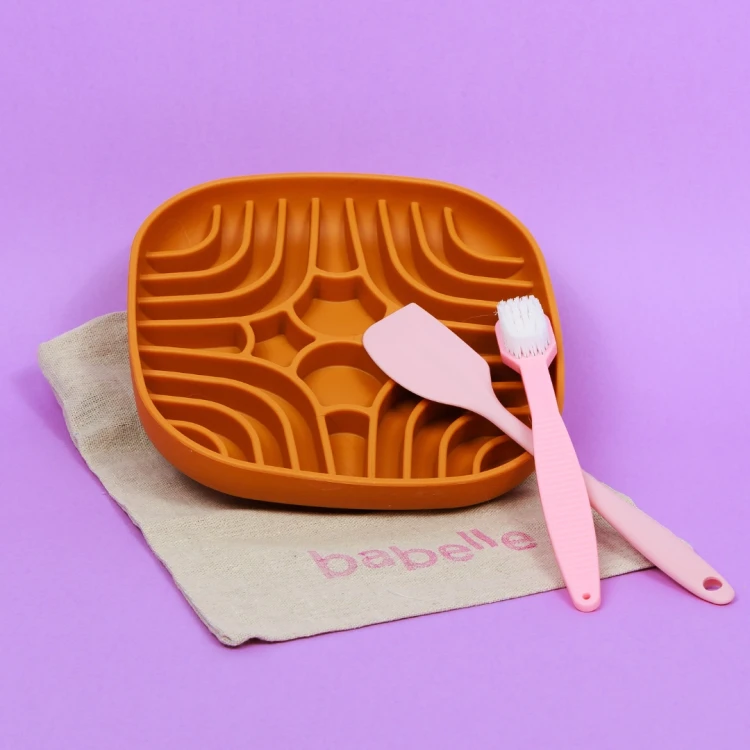 babelle lickmat scrubber szczoteczka zielona 10.webp