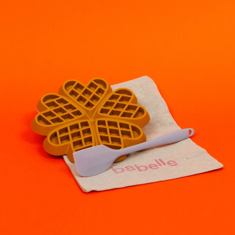 Szpatułka Babelle Lickmat Spatula z silikonu spożywczego BPA-Free, do precyzyjnego i szybkiego rozsmarowywania karmy na macie do lizania dla psa