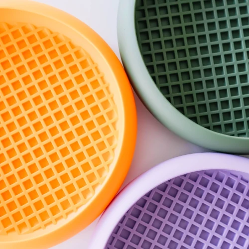 Babelle The Circle, okrągła mata do lizania z uniesionymi brzegami, z silikonu spożywczego BPA-Free, spowalnia jedzenie i pomaga psu redukować stres