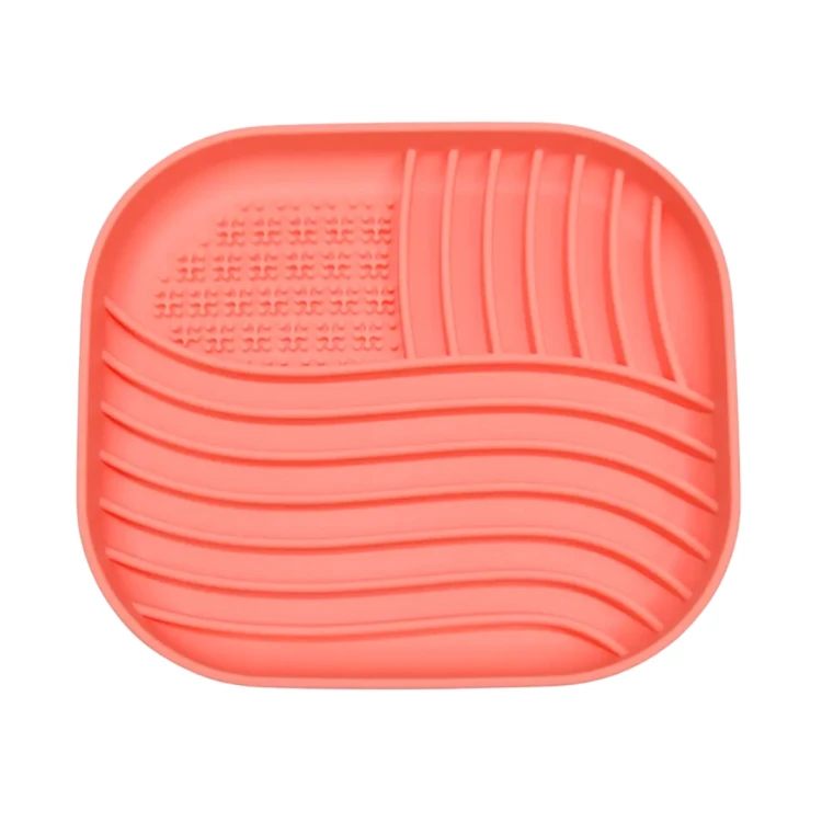 Babelle The Wavy, mata do lizania z pofalowaną powierzchnią, z bezpiecznego silikonu BPA-Free, spowalnia jedzenie i redukuje stres u psa