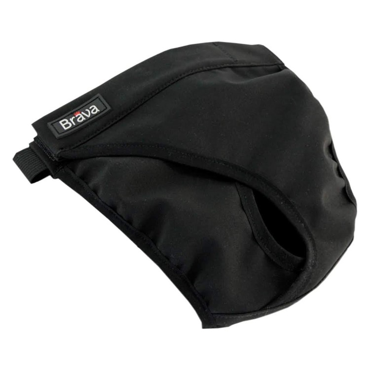 Majtki higieniczne dla suki Finnero BRAVA, wodoodporny i oddychający softshell, na cieczkę i nietrzymanie moczu, z regulowanymi paskami i wewnętrzną kieszenią na wkładkę