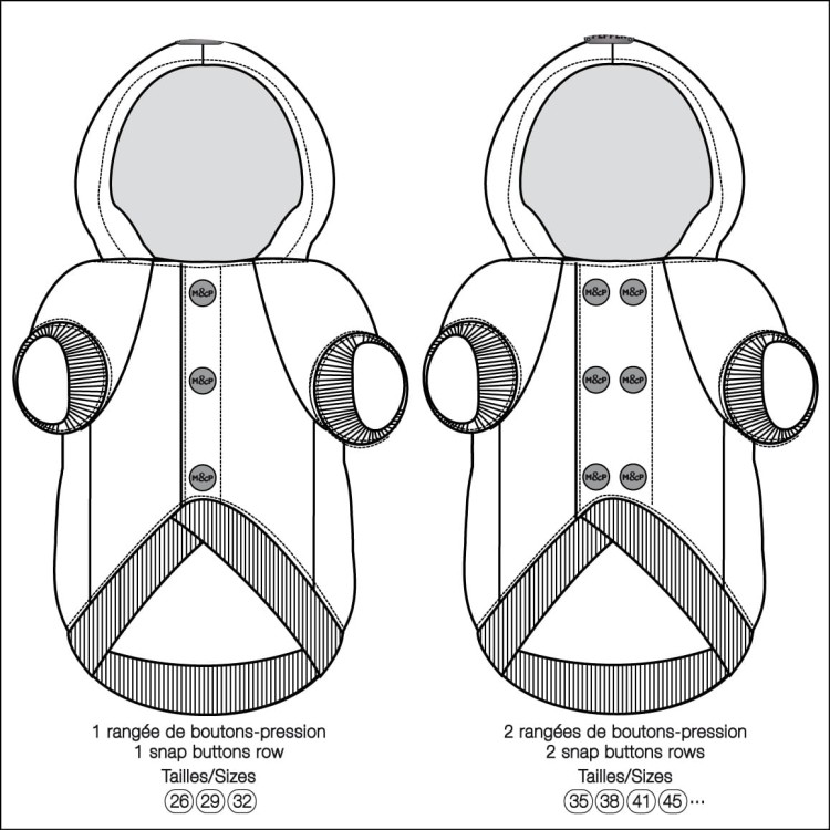 Milk and Pepper schemat zapięć